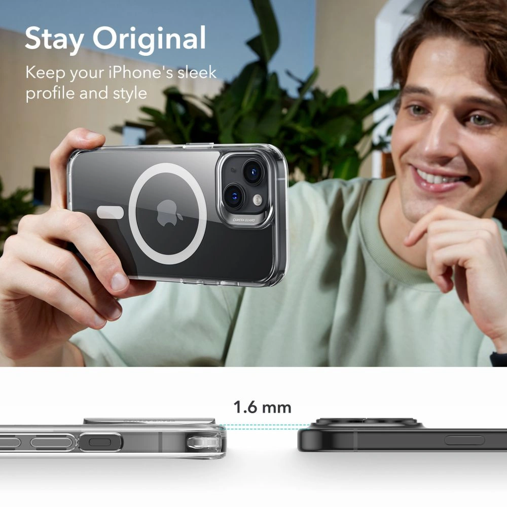 Etui ESR Classic Hybrid HaloLock Magsafe Apple iPhone 15 Plus / 14 Plus Clear