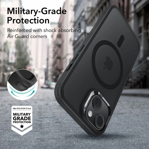 Kup Etui ESR Classic Hybrid HaloLock Magsafe Apple iPhone 15 Plus / 14 Plus Frosted Black - ESR691 - {ean13} - Sklep Home Screen