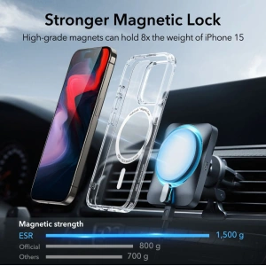 Kup Etui ESR Classic Hybrid HaloLock Magsafe Apple iPhone 15 Pro Clear - ESR692 - {ean13} - Sklep Home Screen