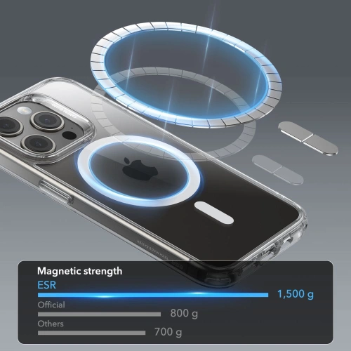 Kup Case ESR Classic Hybrid HaloLock Magsafe Apple iPhone 15 Pro Clear - ESR692 - {ean13} - Sklep Home Screen