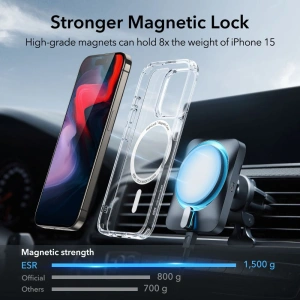 Kup Etui ESR Classic Hybrid HaloLock Magsafe Apple iPhone 15 Pro Max clear - ESR694 - {ean13} - Sklep Home Screen