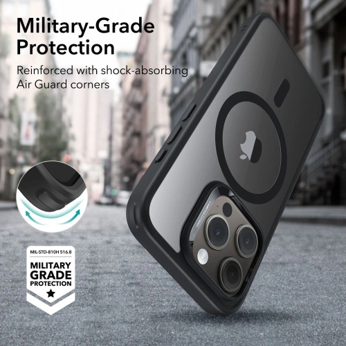 Kup Case ESR Classic Hybrid HaloLock Magsafe Apple iPhone 15 Pro Max klar/schwarz - ESR695 - {ean13} - Sklep Home Screen