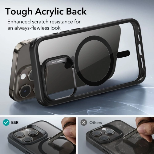 Kup Case ESR Classic Hybrid HaloLock Magsafe Apple iPhone 15 Pro Max klar/schwarz - ESR695 - {ean13} - Sklep Home Screen