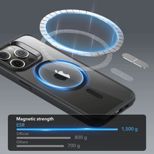 Kup Case ESR Classic Hybrid HaloLock Magsafe Apple iPhone 15 Pro Max klar/schwarz - ESR695 - {ean13} - Sklep Home Screen