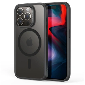 Kup Case ESR Classic Hybrid HaloLock Magsafe Apple iPhone 15 Pro Max frosted black - ESR696 - {ean13} - Sklep Home Screen