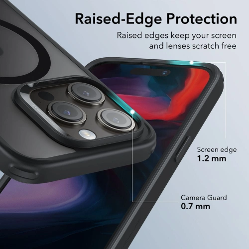 Buy ESR Classic Hybrid HaloLock Magsafe Apple iPhone 15 Pro Max frosted black - ESR696 - {ean13} - Home Screen Store Europe