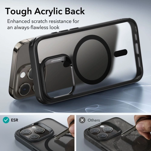 Buy ESR Classic Hybrid HaloLock Magsafe Apple iPhone 15 Pro Max frosted black - ESR696 - {ean13} - Home Screen Store Europe