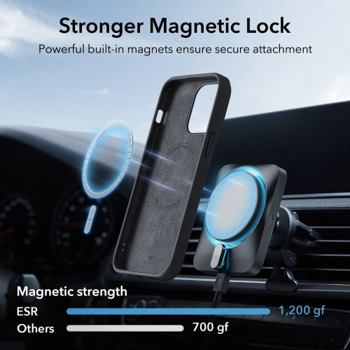 Kup Etui ESR Cloud Halolock Magsafe Apple iPhone 15 fekete - ESR697 - {ean13} - Sklep Home Screen