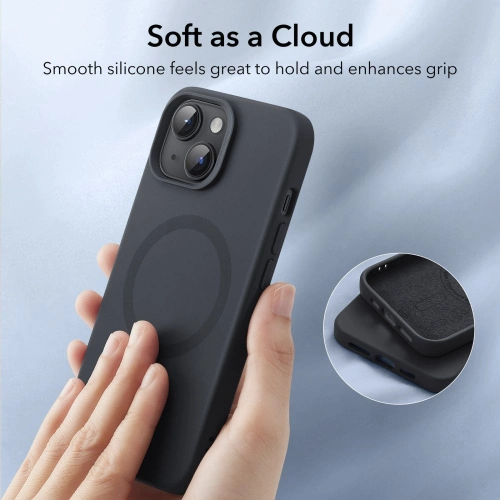 Kup Etui ESR Cloud Halolock Magsafe Apple iPhone 15 fekete - ESR697 - {ean13} - Sklep Home Screen