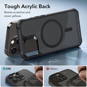 Kup Etui ESR Air Armor Halolock MagSafe Apple iPhone 15 Pro Frosted Black - ESR704 - {ean13} - Sklep Home Screen