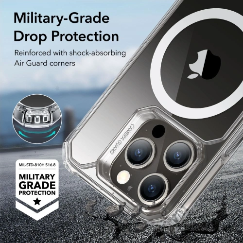 Buy ESR Air Armor Halolock MagSafe Apple iPhone 15 Pro Max Clear - ESR705 - {ean13} - Home Screen Store Europe