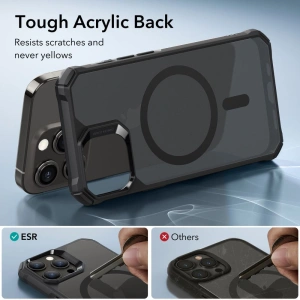 Kup Case ESR Air Armor Halolock MagSafe Apple iPhone 15 Pro Max Frosted Black - ESR706 - {ean13} - Sklep Home Screen
