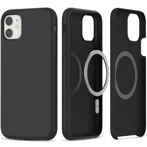 Kup Etui Tech-Protect Silicone MagSafe Apple iPhone 11 Black - THP2255 - {ean13} - Sklep Home Screen