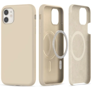 Tech-Protect Silicone MagSafe Apple iPhone 11 Beige
