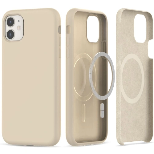 Kup Etui Tech-Protect Silicone MagSafe Apple iPhone 11 Beige - THP2256 - {ean13} - Sklep Home Screen
