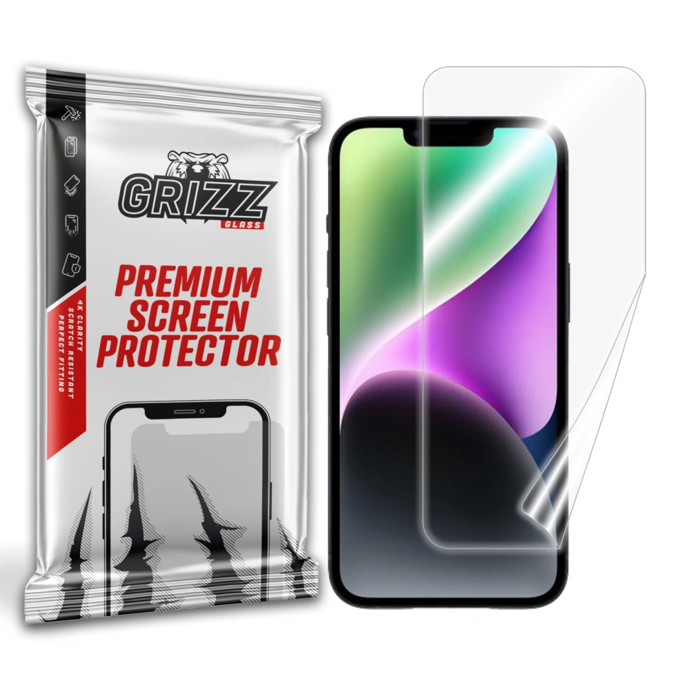 Folia ceramiczna GrizzGlass CeramicFilm do Apple iPhone 15 Plus / 14 Plus