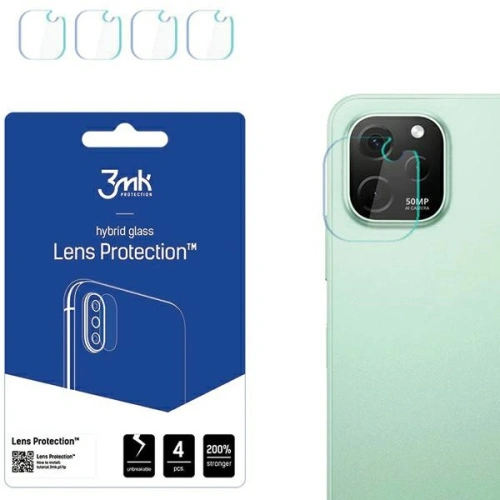 Kup 3MK Sticlă hibridă pentru obiectivul aparatului foto Lens Protect Huawei Nova Y91 [4 PACK] - 3MK5265 - {ean13} - Sklep Home Screen
