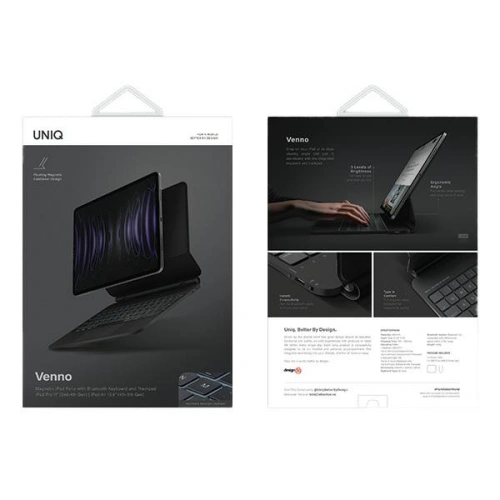 Kup Etui UNIQ Venno Magnetic Smart Apple iPad Air 10,9 2020/2022 (4. i 5. gen)/iPad Pro 11 2021/2022 (3. i 4. gen) czarne/ebony black - UNIQ942 - {ean13} - Sklep Home Screen