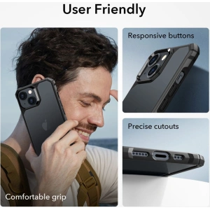 Etui ESR Air Armor Apple iPhone 15 Frosted Black