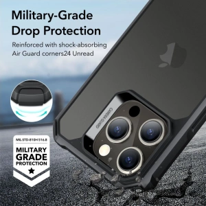 Kup Case ESR Air Armor Apple iPhone 15 Pro Max Frosted Black - ESR717 - {ean13} - Sklep Home Screen