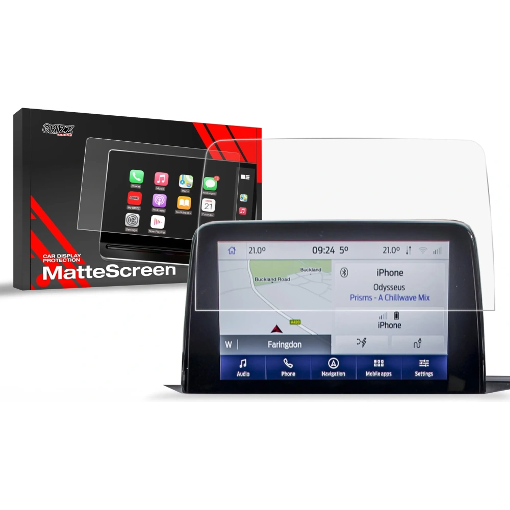 Folia matowa GrizzGlass CarDisplay Protection do Ford Tourneo Custom 8" (2017-2023)