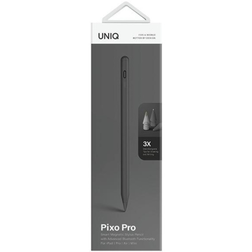 Buy UNIQ Pixo Pro stylus iPad charcoal grey - 8886463684771 - UNIQ947 - Homescreen.pl