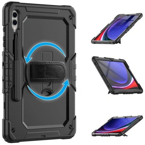 Buy Tech-Protect Solid360 Samsung Galaxy Tab S9+ Plus / S10+ Plus 12.4 Black - THP2258 - {ean13} - Home Screen Store Europe