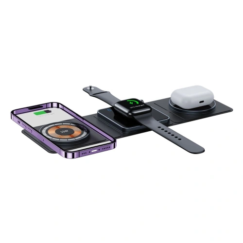 Kup Indukční nabíječka Tech-Protect QI15W-A31 3w1 Magnetic MagSafe černá - THP2260 - {ean13} - Sklep Home Screen