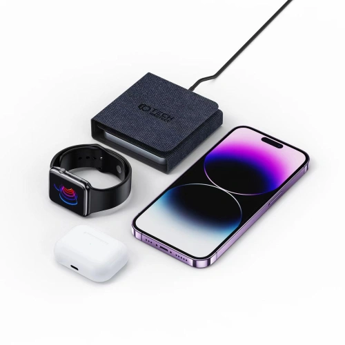 Kup Indukční nabíječka Tech-Protect QI15W-A31 3w1 Magnetic MagSafe černá - THP2260 - {ean13} - Sklep Home Screen