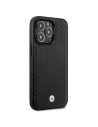 Buy BMW BMHCP14L22RFGK Apple iPhone 14 Pro Leather Diamond Pattern black - BMW497 - {ean13} - Home Screen Store Europe