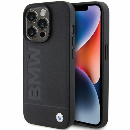Kup Etui BMW BMHCP15LSLLBK Apple iPhone 15 Pro Leather Hot Stamp černý/black - BMW499 - {ean13} - Sklep Home Screen