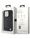 Kup BMW Apple Carcasă BMHCP15LSLLBK iPhone 15 Pro Leather Hot Stamp negru/negru - BMW499 - {ean13} - Sklep Home Screen