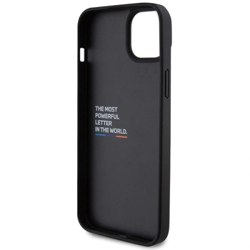 Kup BMW Apple Carcasă BMHCP15M22NBCK iPhone 15 Plus / 14 Plus piele carbon negru/negru - BMW500 - {ean13} - Sklep Home Screen
