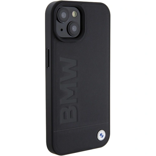 Kup Case BMW BMHCP15MSLLBK Apple iPhone 15 Plus / 14 Plus Leder Heißprägung schwarz/black - BMW501 - {ean13} - Sklep Home Screen