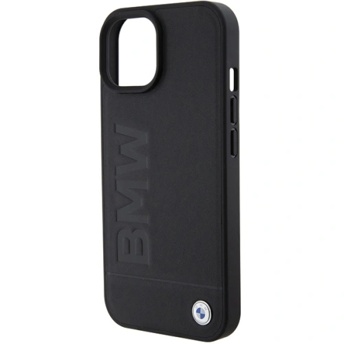Kup Case BMW BMHCP15MSLLBK Apple iPhone 15 Plus / 14 Plus Leder Heißprägung schwarz/black - BMW501 - {ean13} - Sklep Home Screen