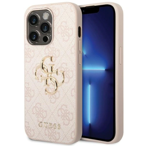 Kup Etui Guess GUHCP15L4GMGPI Apple iPhone 15 Pro hardcase 4G Big Metal Logo różowy/pink - GUE2805 - {ean13} - Sklep Home Screen