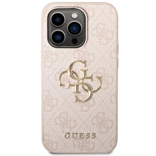 Kup Etui Guess GUHCP15L4GMGPI Apple iPhone 15 Pro hardcase 4G Big Metal Logo różowy/pink - GUE2805 - {ean13} - Sklep Home Screen