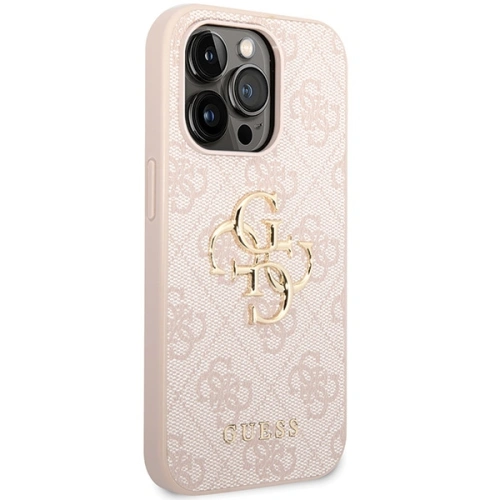 Kup Etui Guess GUHCP15L4GMGPI Apple iPhone 15 Pro hardcase 4G Big Metal Logo różowy/pink - GUE2805 - {ean13} - Sklep Home Screen
