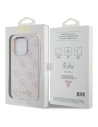 Kup Etui Guess GUHCP15LG4GFPI Apple iPhone 15 Pro hard case 4G Metal Gold Logo różowy/pink - GUE2807 - {ean13} - Sklep Home Screen