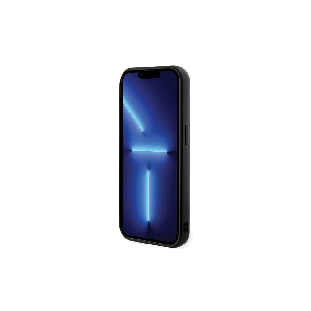 Etui Karl Lagerfeld KLHCP15L3DMBKCK Apple iPhone 15 Pro hardcase 3D Rubber Glitter Logo czarny/black