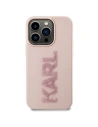 Kup Etui Karl Lagerfeld KLHCP15L3DMBKCP Apple iPhone 15 Pro hardcase 3D Rugalmas Csillogó Logó rózsaszín/pink - KLD1645 - {ean13} - Sklep Home Screen