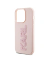 Kup Etui Karl Lagerfeld KLHCP15L3DMBKCP Apple iPhone 15 Pro hardcase 3D Rugalmas Csillogó Logó rózsaszín/pink - KLD1645 - {ean13} - Sklep Home Screen