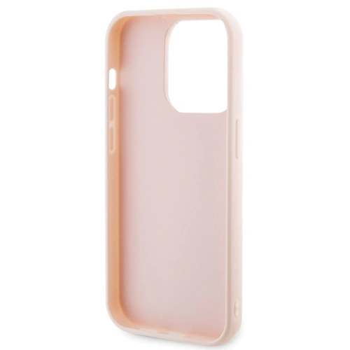 Kup Etui Karl Lagerfeld KLHCP15L3DMBKCP Apple iPhone 15 Pro hardcase 3D Rugalmas Csillogó Logó rózsaszín/pink - KLD1645 - {ean13} - Sklep Home Screen