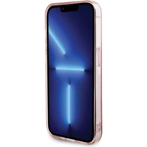 Etui Karl Lagerfeld KLHCP15LHNCMKLP Apple iPhone 15 Pro hardcase Monogram Choupette różowy/pink