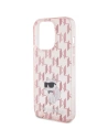 Kup Etui Karl Lagerfeld KLHCP15LHNCMKLP Apple iPhone 15 Pro hardcase Monogram Choupette różowy/pink - KLD1647 - {ean13} - Sklep Home Screen