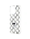 Buy Karl Lagerfeld KLHCP15LHNCMKLT Apple iPhone 15 Pro hardcase Monogram Choupette transparent - KLD1648 - {ean13} - Home Screen Store Europe