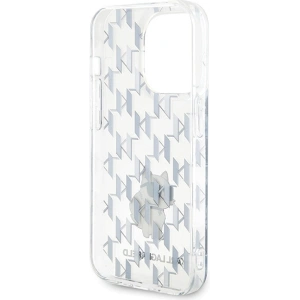 Etui Karl Lagerfeld KLHCP15LHNCMKLT Apple iPhone 15 Pro hardcase Monogram Choupette transparent