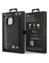 Kup Etui BMW BMHCP15S22NBCK Apple iPhone 15 Leather Carbon czarny/black - BMW502 - {ean13} - Sklep Home Screen