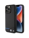 Buy BMW BMHCP15X22NBCK Apple iPhone 15 Pro Max Leather Carbon black - BMW504 - {ean13} - Home Screen Store Europe