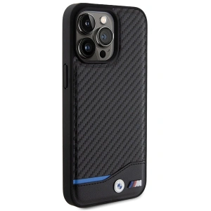 Kup Etui BMW BMHCP15X22NBCK Apple iPhone 15 Pro Max Leather Carbon czarny/black - BMW504 - {ean13} - Sklep Home Screen